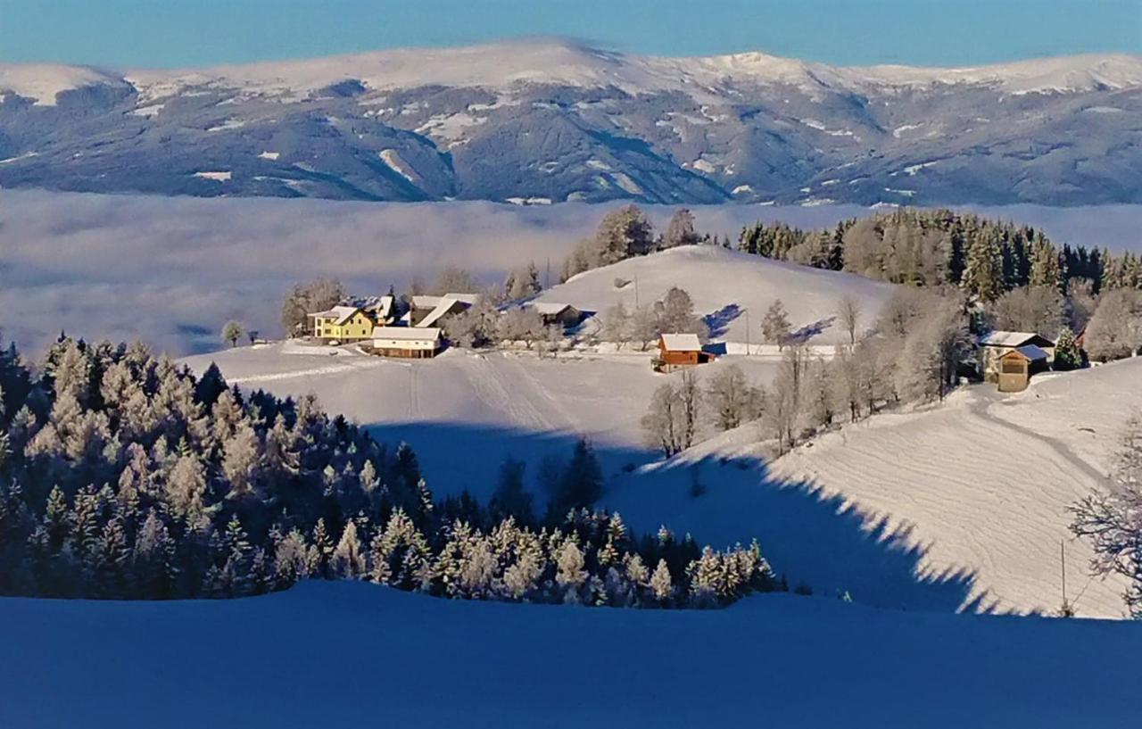 Bauernhof Pension Juri Obergösel Buitenkant foto